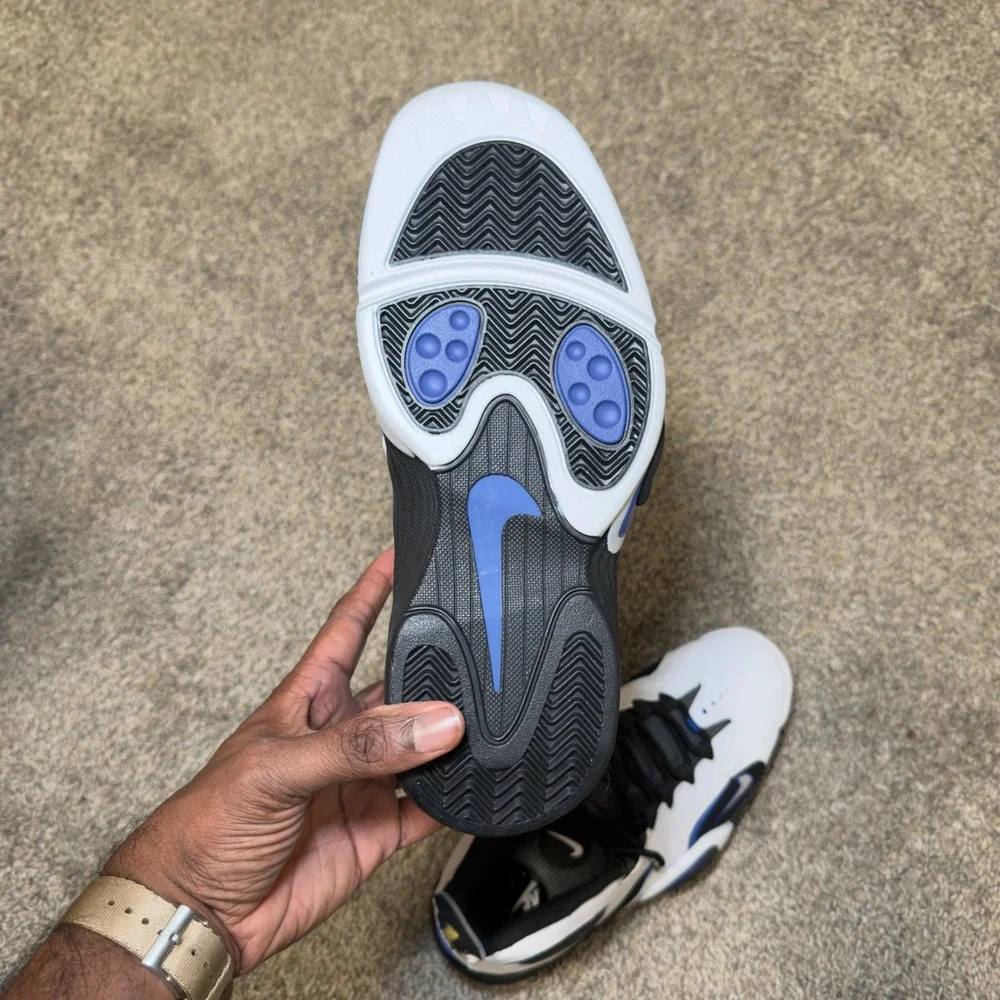 Nike Air Flight One Orlando Magic White Black Royal Blue 520502-110 Mens Size 10